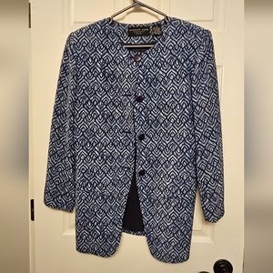 August Silk sz 4 blazer